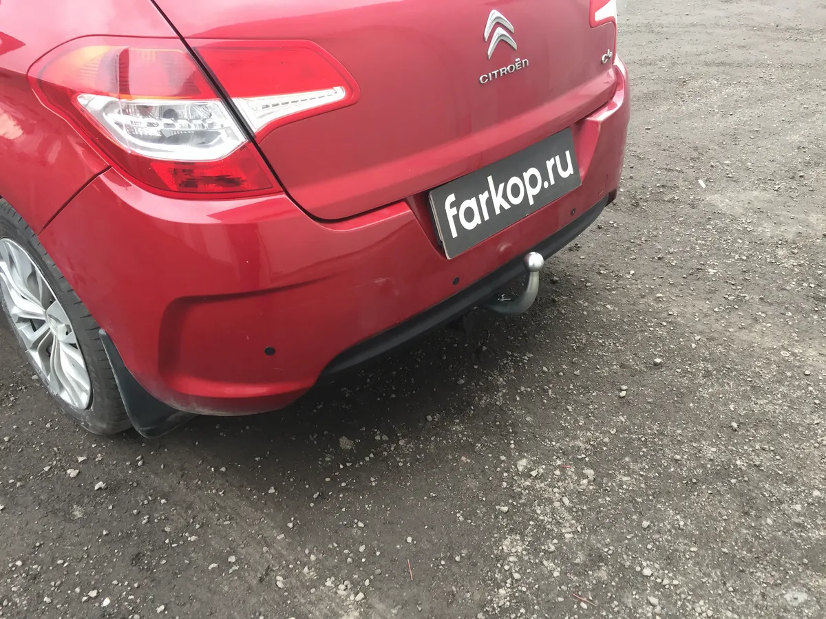 Фаркоп Galia для Citroen C4 (5 дв.хетчбек) 2010-2015 C038C в Новосибирск