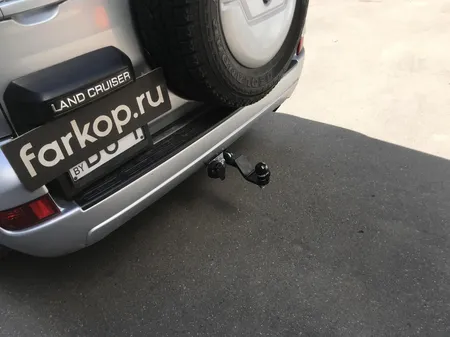 Фаркоп Лидер Плюс для Toyota Land Cruiser Prado J120 2002-2009 T123-AE в Новосибирск