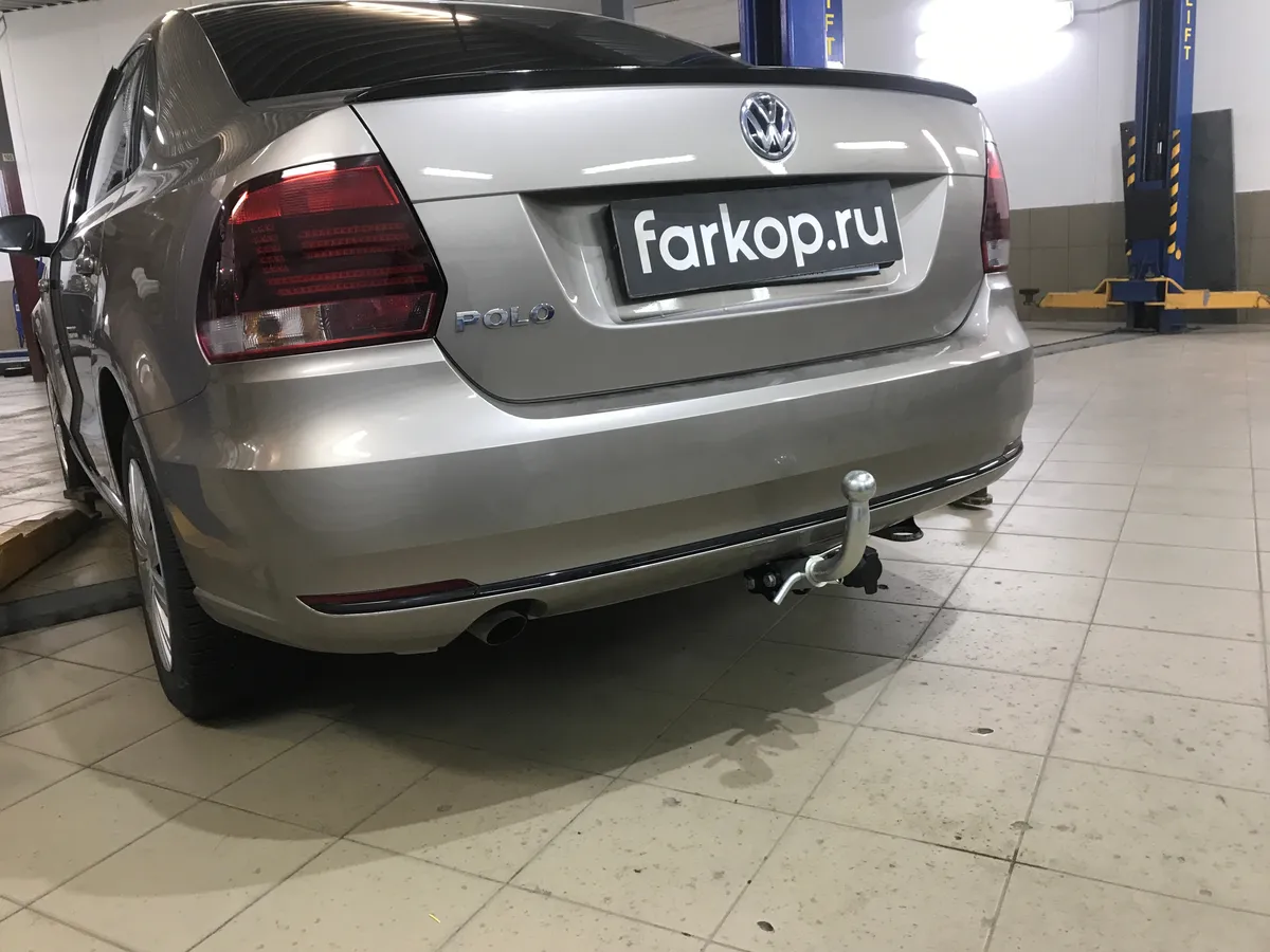 Фаркоп Лидер Плюс для Volkswagen Polo (седан) 2010-2020 V125-BA в Новосибирск Фаркоп Лидер Плюс для Volkswagen Polo (седан) 2010-2020 V125-BA в Новосибирск