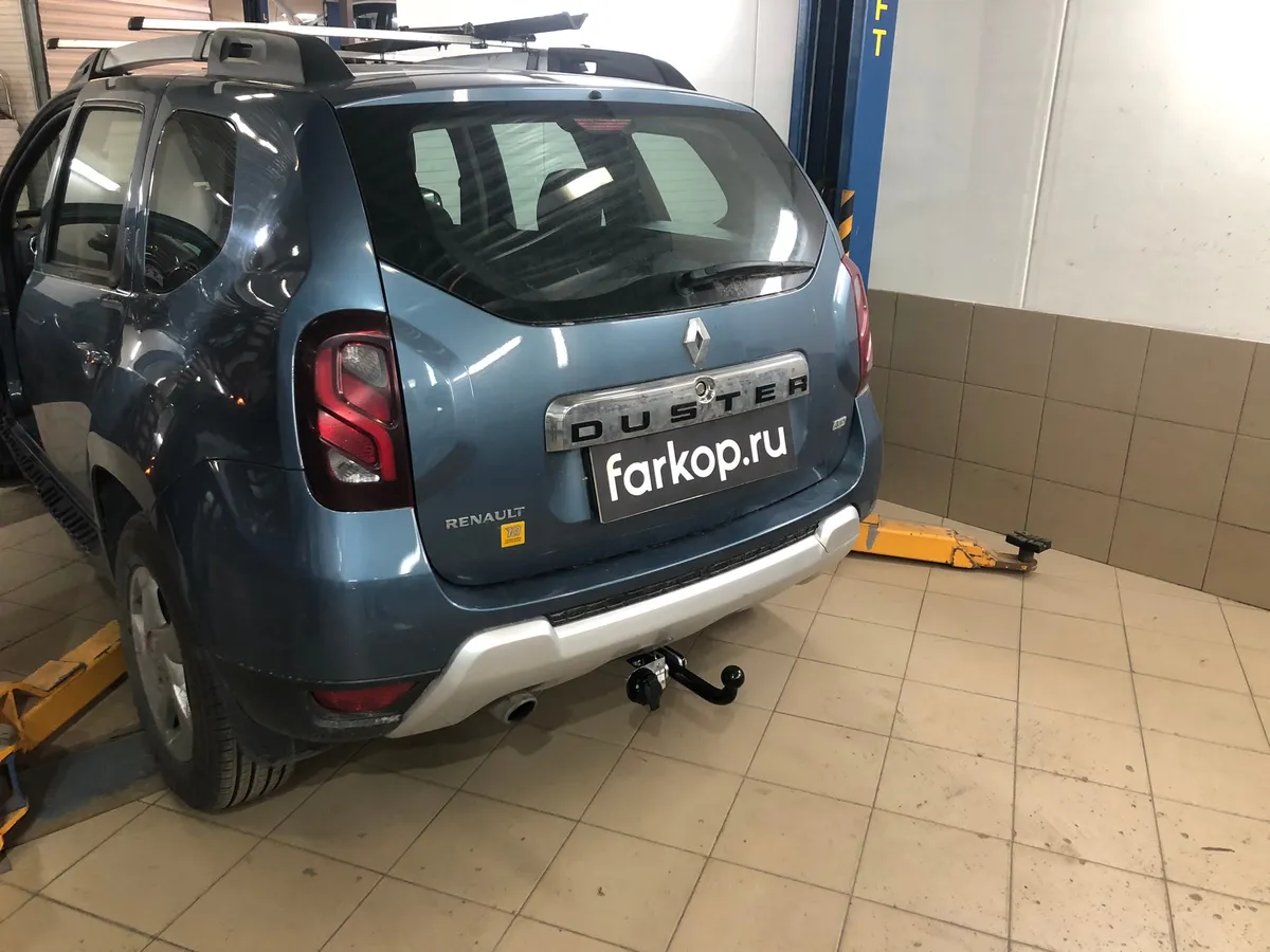 Фаркоп Лидер Плюс для Renault Duster 2015-2021 R115-A в Новосибирск