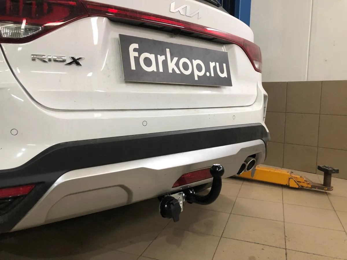 Фаркоп Лидер Плюс для Kia Rio X 2021- K123-A в Новосибирск Фаркоп Лидер Плюс для Kia Rio X 2021- K123-A в Новосибирск