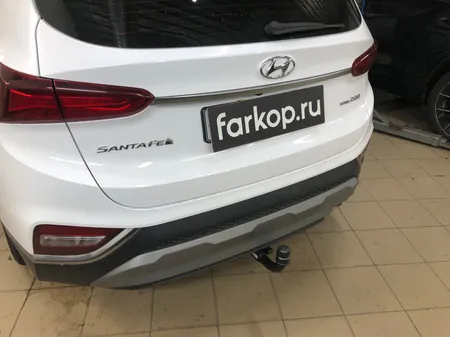 Фаркоп Steinhof для Hyundai Santa Fe 2018-2022 Арт. H-277 H-277 в Новосибирск