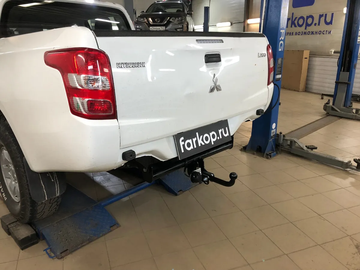 Фаркоп Лидер плюс для Mitsubishi L200 2015- Арт. M117-A M117-A в Новосибирск Фаркоп Лидер плюс для Mitsubishi L200 2015- Арт. M117-A M117-A в Новосибирск