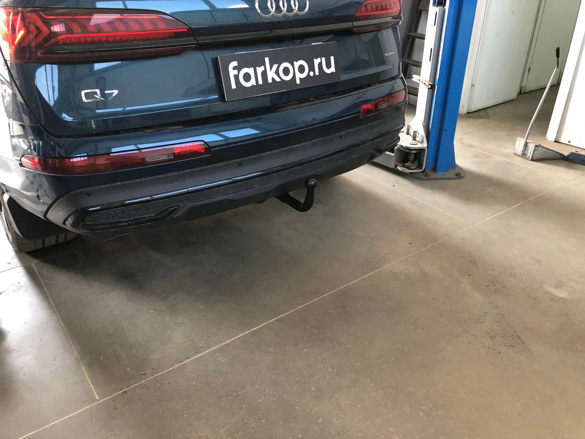 Фаркоп Steinhof для Audi Q7 2020- A-108 в Новосибирск Фаркоп Steinhof для Audi Q7 2020- A-108 в Новосибирск