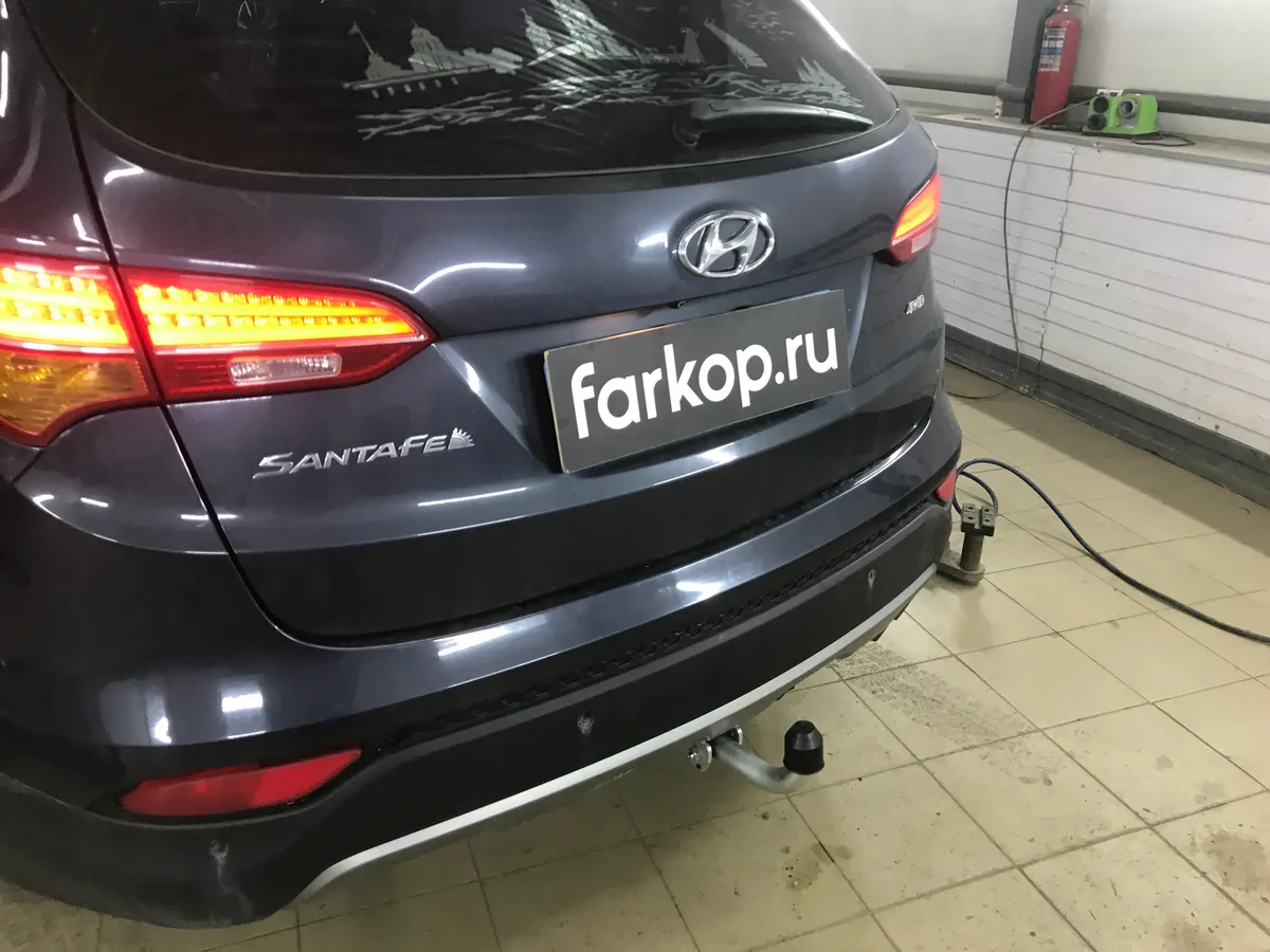 Фаркоп Galia для Hyundai Santa Fe (вкл. Grand) 2012-2018 H091A в Новосибирск Фаркоп Galia для Hyundai Santa Fe (вкл. Grand) 2012-2018 H091A в Новосибирск