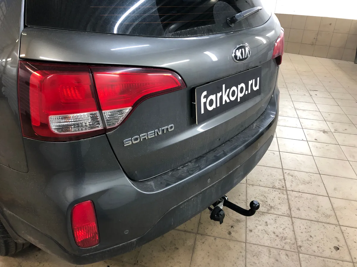 Фаркоп Лидер Плюс для Kia Sorento 2012-2021 H224-A в Новосибирск