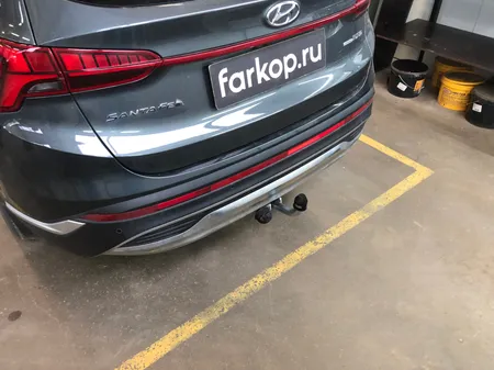 Фаркоп Galia для Hyundai Santa Fe 2020-2024 K050A в Новосибирск Фаркоп Galia для Hyundai Santa Fe 2020-2024 K050A в Новосибирск