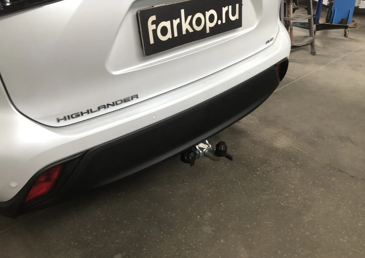 Фаркоп Galia для Toyota Highlander 2019-2026 T077C в Новосибирск