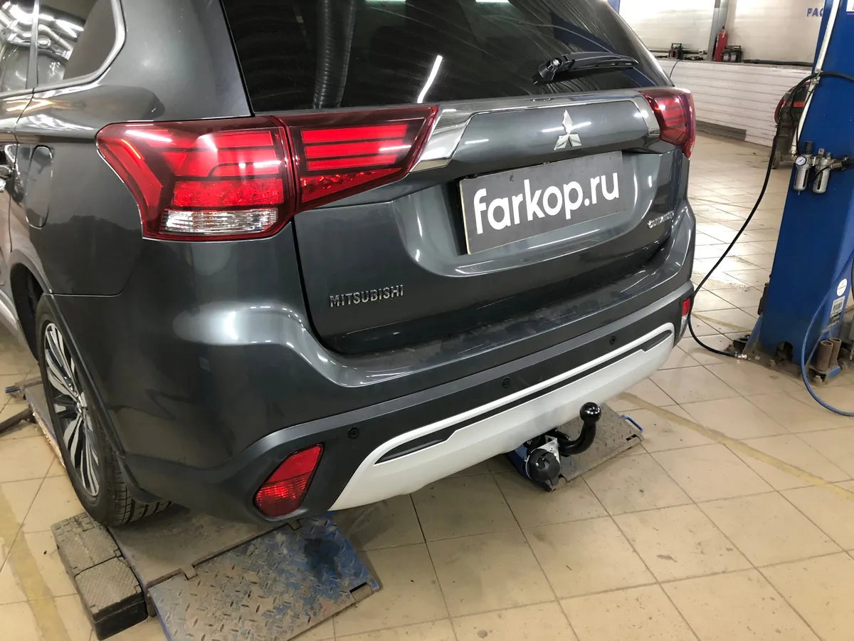 Фаркоп Лидер Плюс для Mitsubishi Outlander 2012-2022 M113-A в Новосибирск