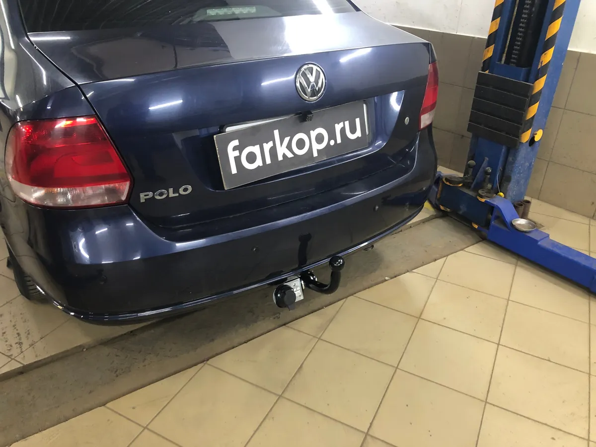 Фаркоп Лидер Плюс для Volkswagen Polo (седан) 2010-2020 V125-A в Новосибирск Фаркоп Лидер Плюс для Volkswagen Polo (седан) 2010-2020 V125-A в Новосибирск