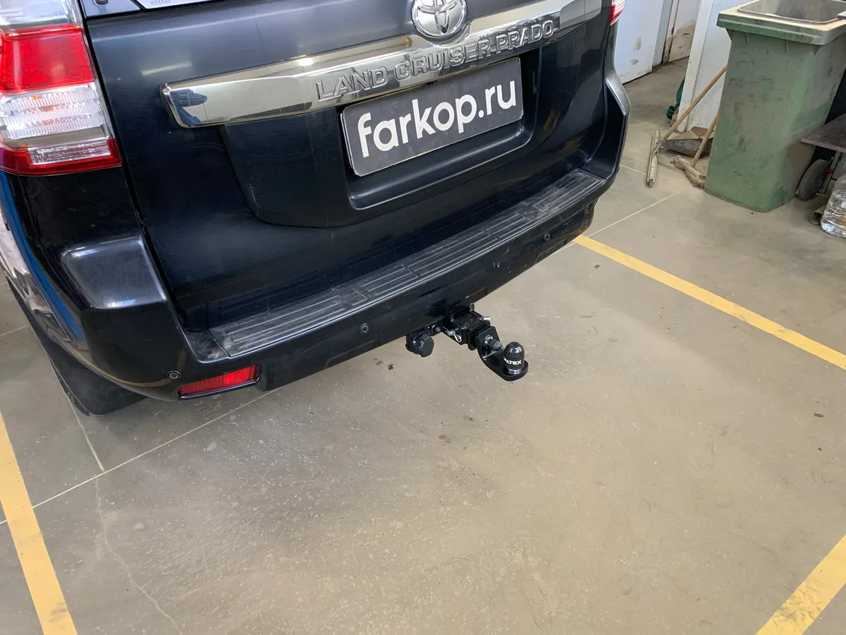Фаркоп TowRus для Toyota Land Cruiser Prado J150 2009-2023 229419 в Новосибирск Фаркоп TowRus для Toyota Land Cruiser Prado J150 2009-2023 229419 в Новосибирск