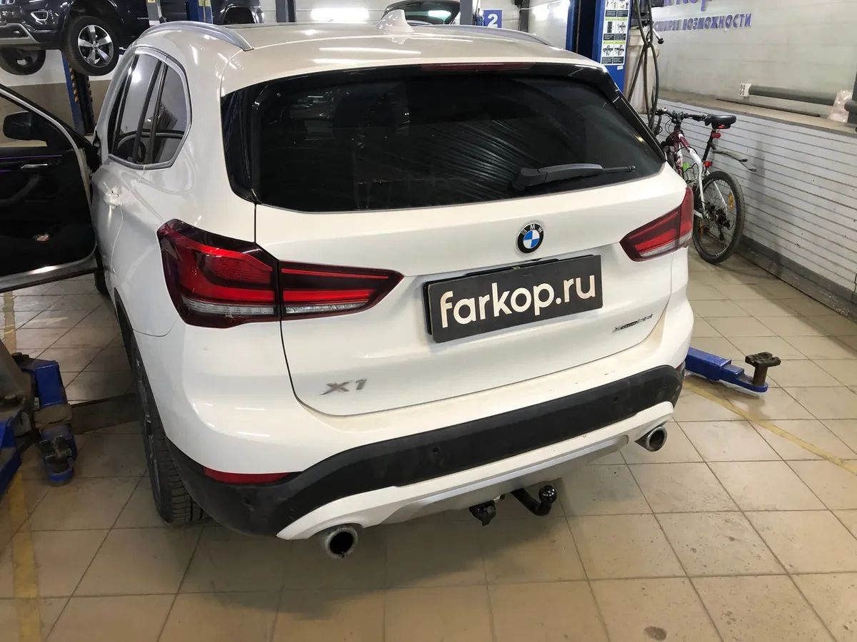 Фаркоп Лидер Плюс для BMW X1 (F48) 2015-2022 B206-A в Новосибирск