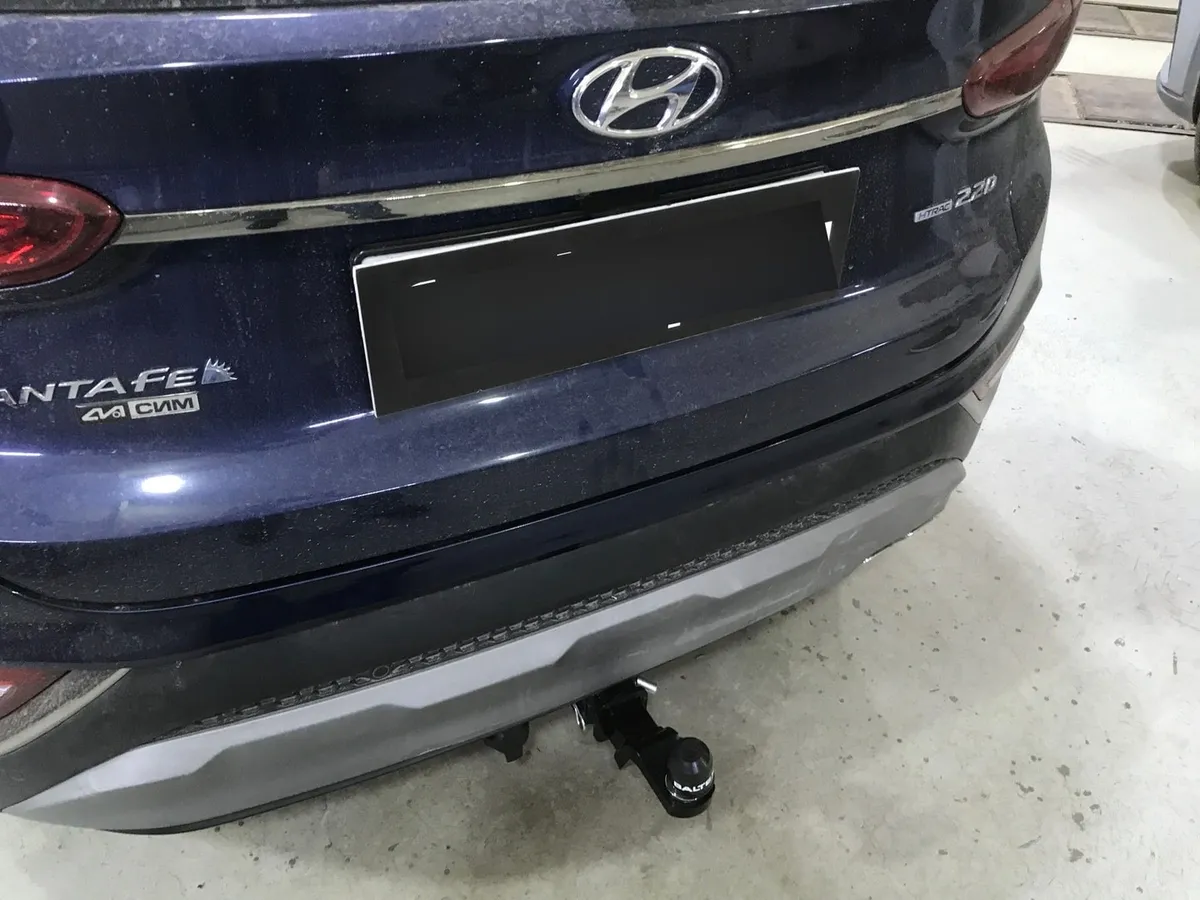 Фаркоп TowRus для Hyundai Santa Fe 2018-2022 109170 в Новосибирск Фаркоп TowRus для Hyundai Santa Fe 2018-2022 109170 в Новосибирск