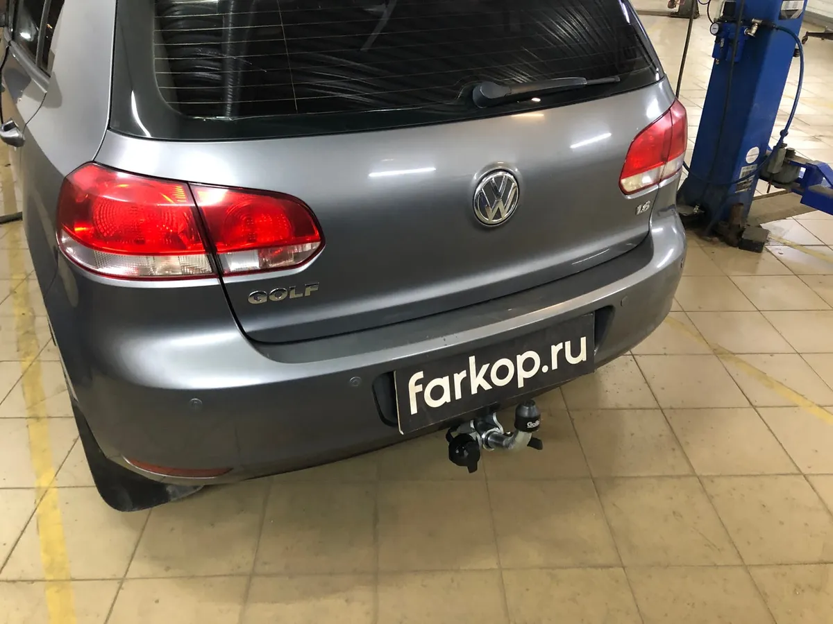 Фаркоп Galia для Volkswagen Golf 2008-2013 A038C в Новосибирск