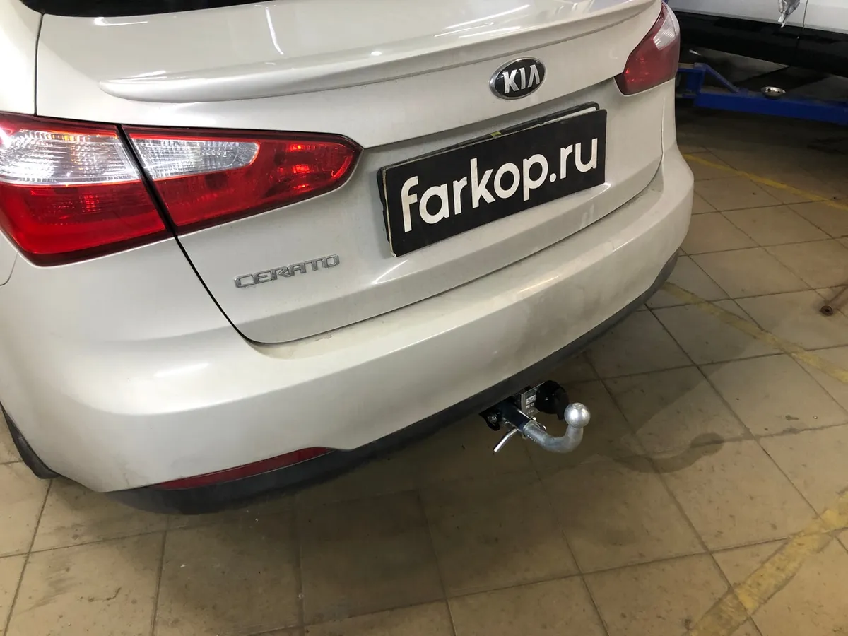 Фаркоп Лидер Плюс для Kia Cerato (седан) 2013-2016 K127-BA в Новосибирск Фаркоп Лидер Плюс для Kia Cerato (седан) 2013-2016 K127-BA в Новосибирск