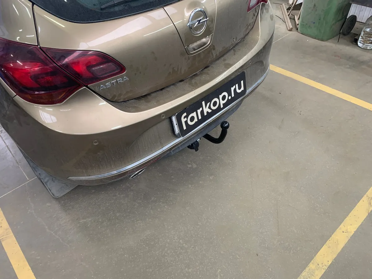 Фаркоп Лидер Плюс для Opel Astra (хетчбек) 2010-2016 O118-A в Новосибирск