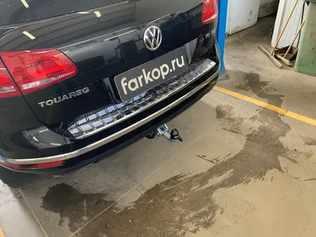 Фаркоп Galia для Volkswagen Touareg 2010-2018 V052C в Новосибирск