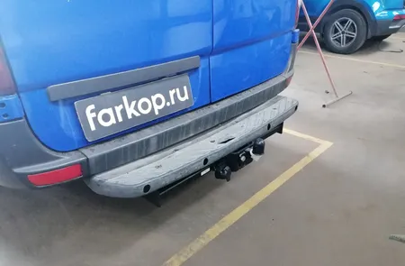 Фаркоп Steinhof для Volkswagen Crafter 2006-2016 (для а/м со ступенькой) V-033 в Новосибирск Фаркоп Steinhof для Volkswagen Crafter 2006-2016 (для а/м со ступенькой) V-033 в Новосибирск