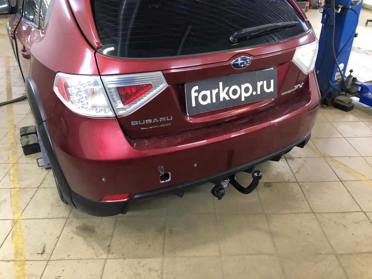 Фаркоп Лидер Плюс для Subaru Impreza XV 2010-2011 S304-A в Новосибирск