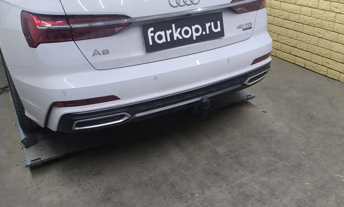 Фаркоп Galia для Audi A6 (седан, универсал) 2018- A051V в Новосибирск Фаркоп Galia для Audi A6 (седан, универсал) 2018- A051V в Новосибирск
