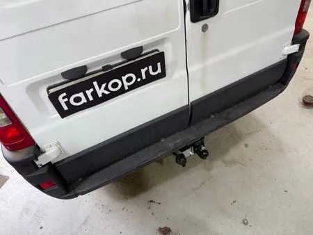 Фаркоп Лидер Плюс для Fiat Ducato (Соллерс) 2007-2012 Арт. F202-FC F202-FC в Новосибирск