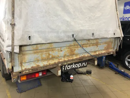 Фаркоп Трейлер для Gaz Газель 330202 удлиненная база (в т.ч. Gaz 33023 Фермер удлин.) Арт. 330202.K2 330202.K2 в Новосибирск