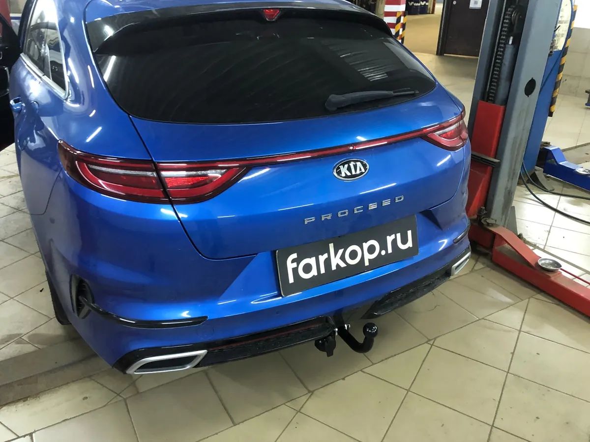 Фаркоп Лидер Плюс для Kia ProCeed (универсал) 2018- K125-A в Новосибирск Фаркоп Лидер Плюс для Kia ProCeed (универсал) 2018- K125-A в Новосибирск