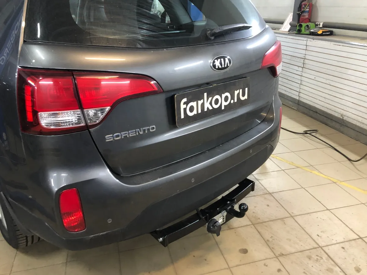 Фаркоп Лидер Плюс для Kia Sorento 2012-2021 H224-FC в Новосибирск