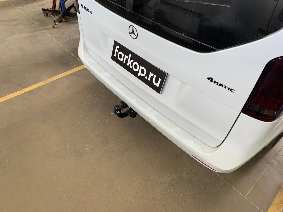 Фаркоп Steinhof для Mercedes V-class 2014- M-239 в Новосибирск Фаркоп Steinhof для Mercedes V-class 2014- M-239 в Новосибирск