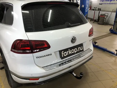 Фаркоп Oris для Volkswagen Touareg 2010-2018, кроме R-Line 3555-D2 в Новосибирск