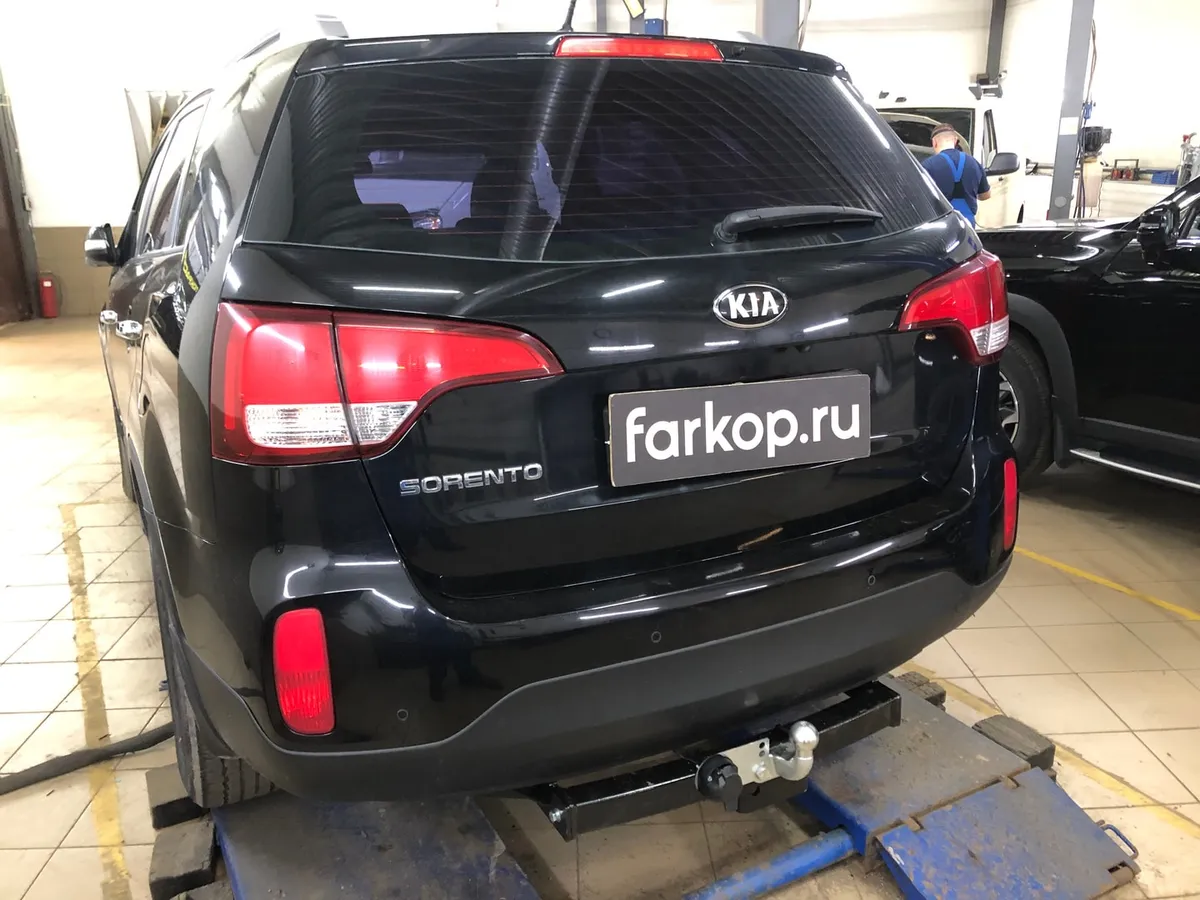 Фаркоп Лидер Плюс для Kia Sorento 2012-2021 H224-F в Новосибирск Фаркоп Лидер Плюс для Kia Sorento 2012-2021 H224-F в Новосибирск