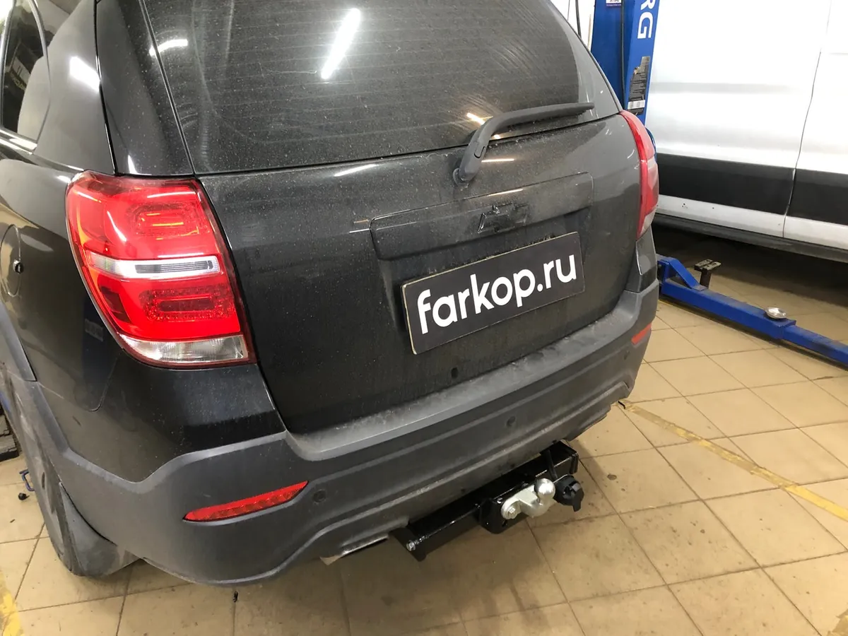 Фаркоп Лидер Плюс для Chevrolet Captiva 2006-2016 Арт. C217-F C217-F в Новосибирск