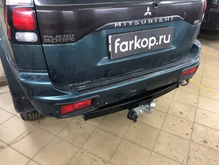 Фаркоп Лидер Плюс для Mitsubishi Pajero Sport 1998-2008 M107-F в Новосибирск
