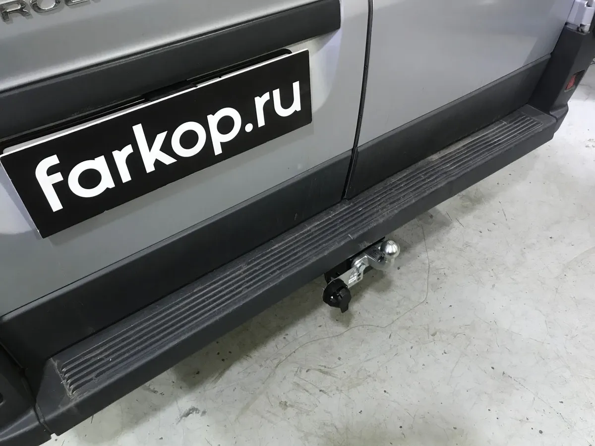 Фаркоп Лидер Плюс для Peugeot Boxer (L4) 2006- P105-F в Новосибирск Фаркоп Лидер Плюс для Peugeot Boxer (L4) 2006- P105-F в Новосибирск