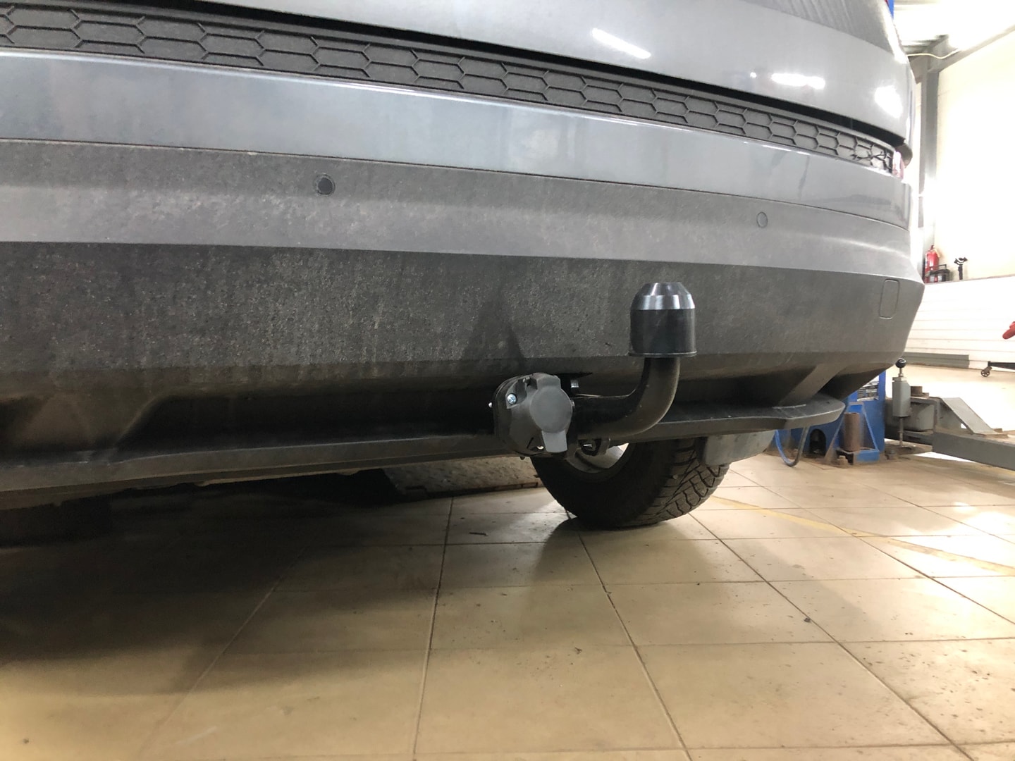 Установили фаркоп Baltex для Skoda Kodiaq 2020 г. в.