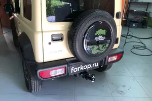 Установили фаркоп TowRus для Suzuki Jimny 2022 г.в.